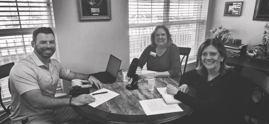 Chris with JAWS program founders, Chrissy Swanson and Penny Whitney